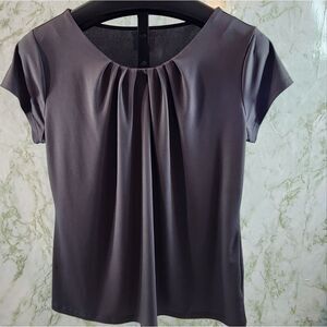 Worthington Gray Cap Sleeve Top